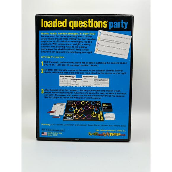 Loaded Questions Party - An Epic Party Board Game of Fun Questions, 4-8 Players - Picture 3 of 7